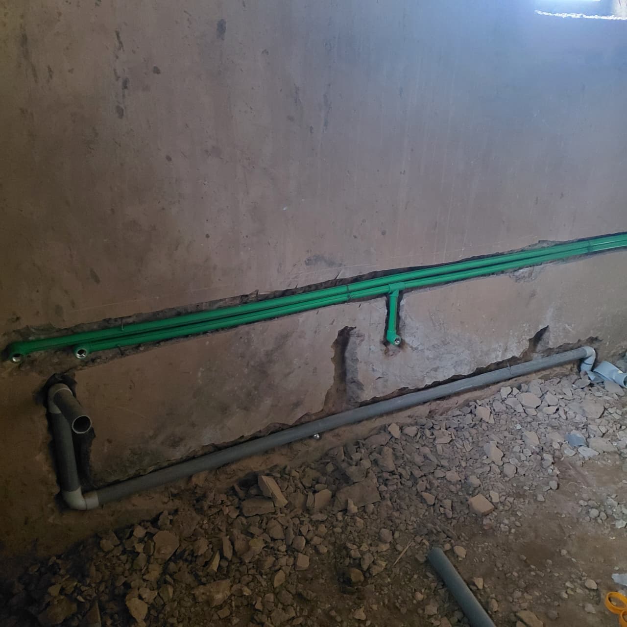 Leak detection on site